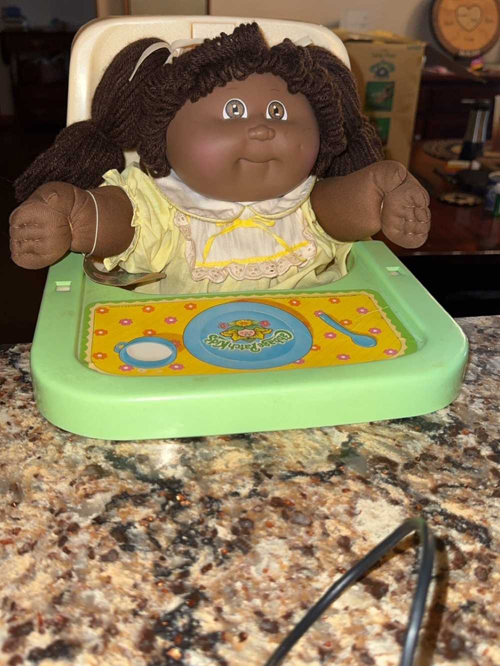 Vintage 1983 Coleco Cabbage Patch Kids Doll Table Mate w/ Original Box